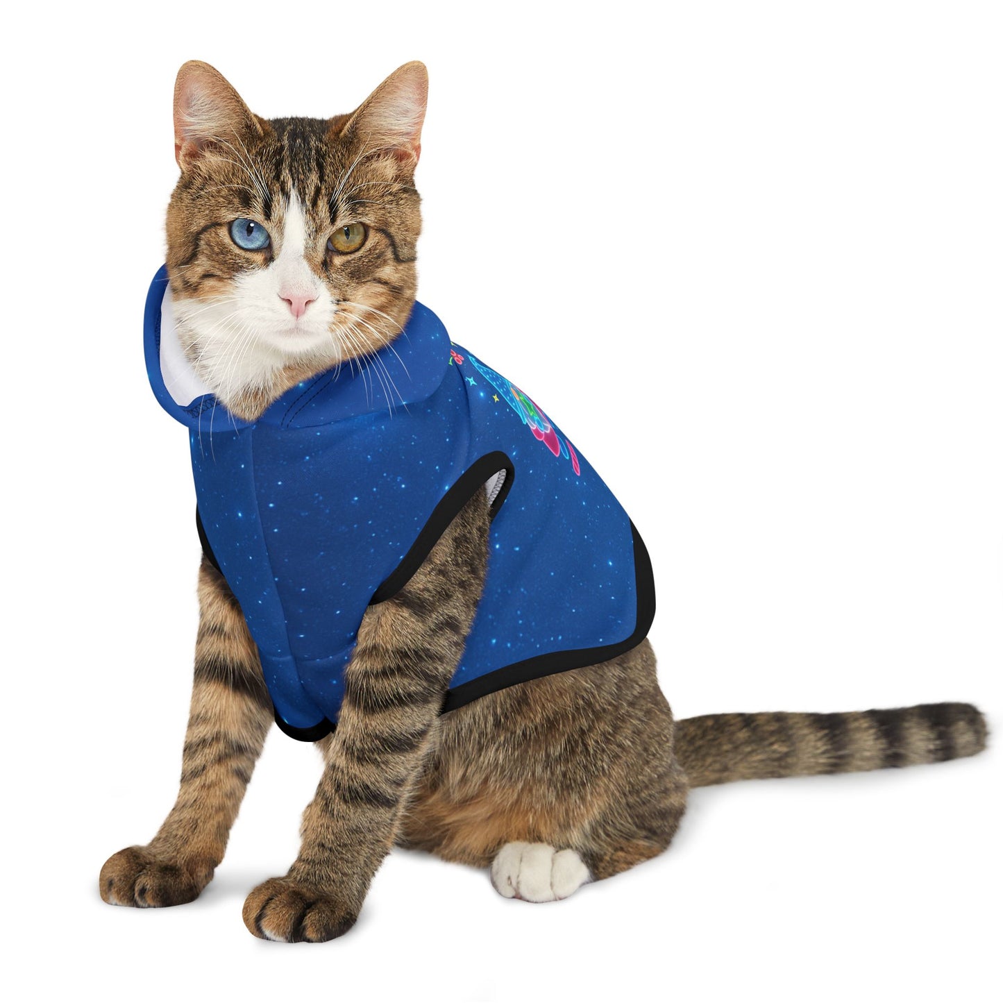 Cute Winter Gnome Pet Hoodie for Cozy Pets, Funny Dog Sweater, Holiday Pet Outfit, Seasonal Dog Gear, Gnome Lover Gift