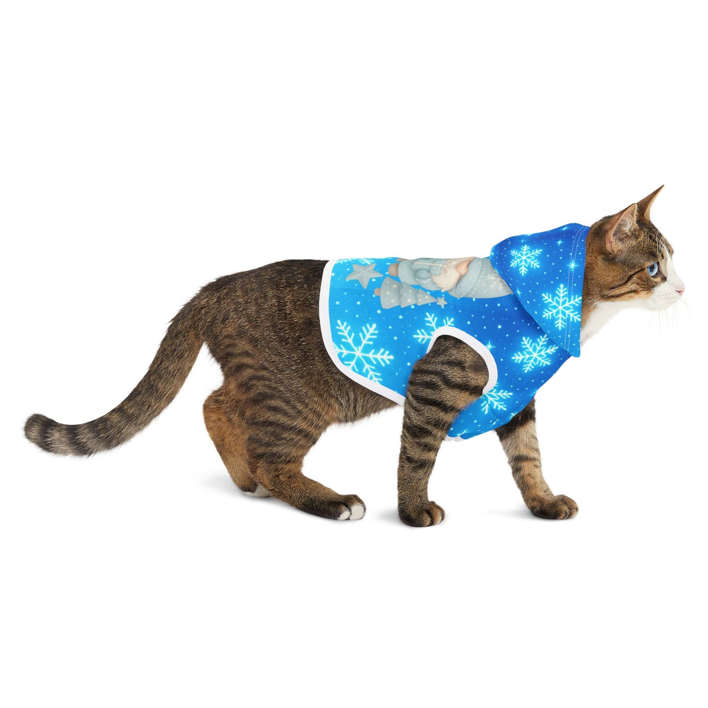 Beautiful Christmas gnome cat hoodie, and dog