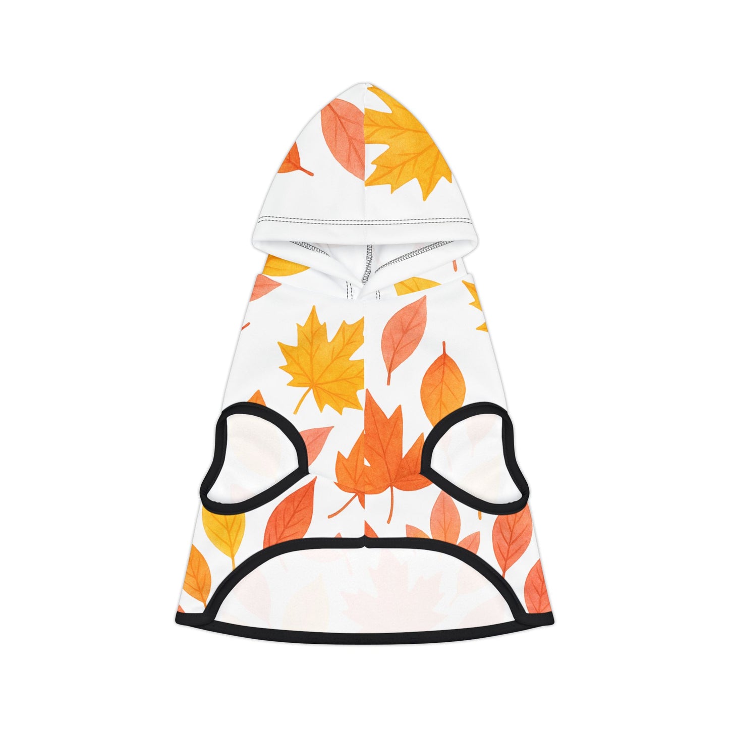 Autumn Leaves Pet Hoodie | Cozy Dog Attire, Fall Fashion for Pets, Cute Pet Apparel, Seasonal Dog Hoodie, Warm Petwear
