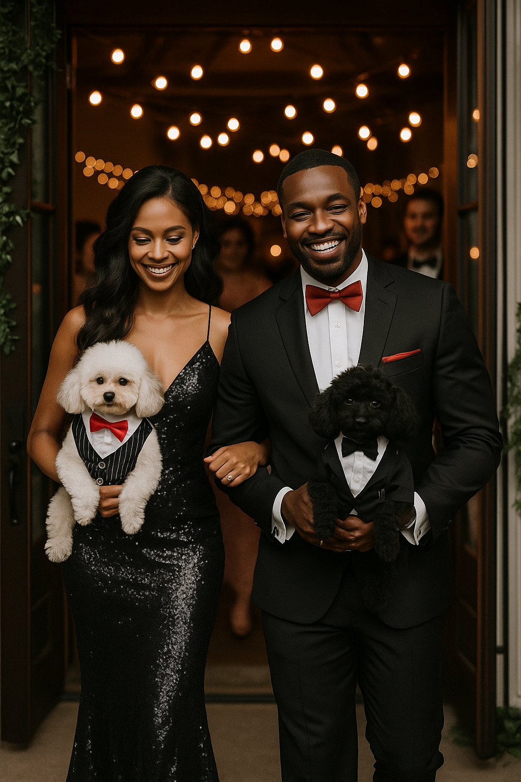 Elegant pet outfit for parties, holidays, or everyday wear
