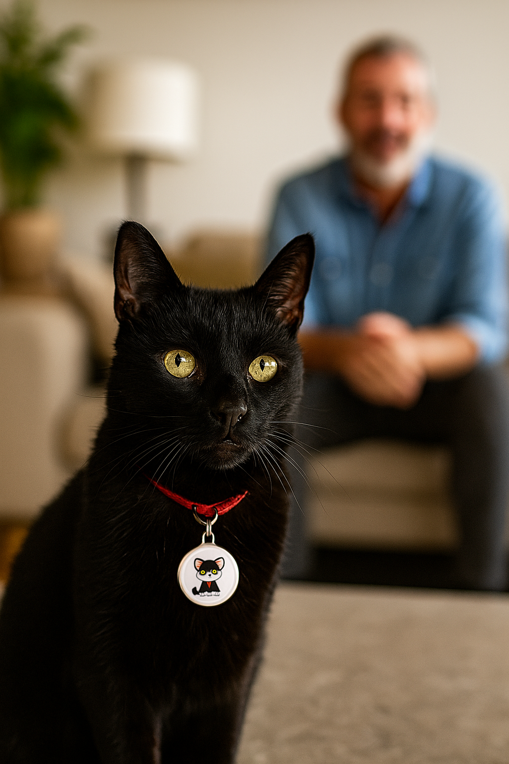 Pet Anti-Lost GPS Tracker for Cats & Dogs – Real-Time Location Security