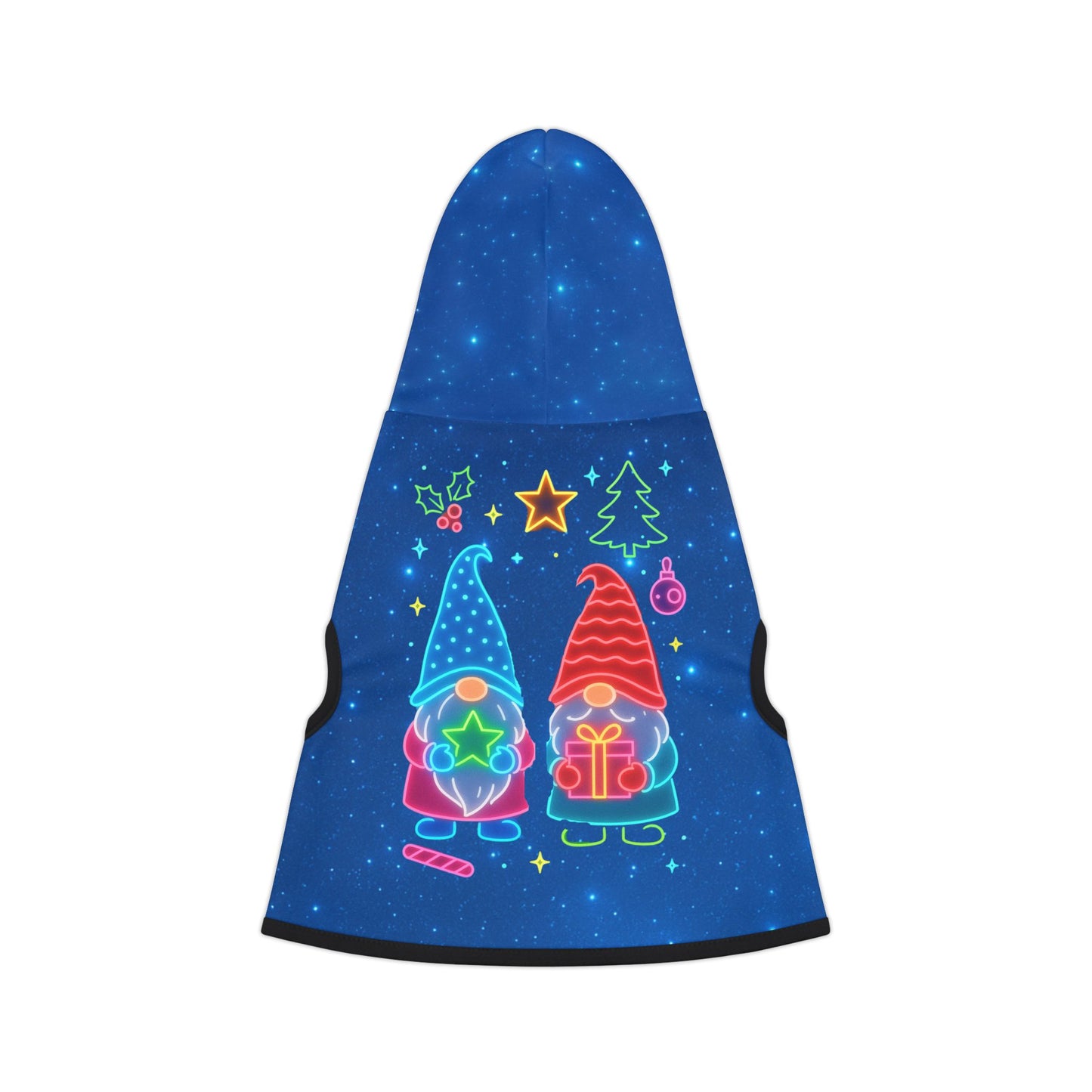 Cute Winter Gnome Pet Hoodie for Cozy Pets, Funny Dog Sweater, Holiday Pet Outfit, Seasonal Dog Gear, Gnome Lover Gift
