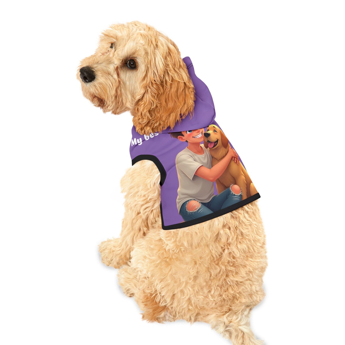 Personalized Dog Hoodie | Custom Pet Sweatshirt with Name – Soft, Cozy & Stylish