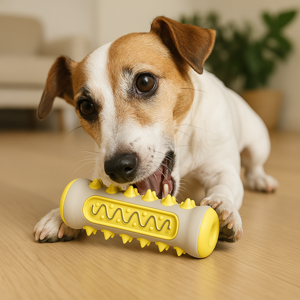 Pet Dog Chew Toy Molar Toothbrush