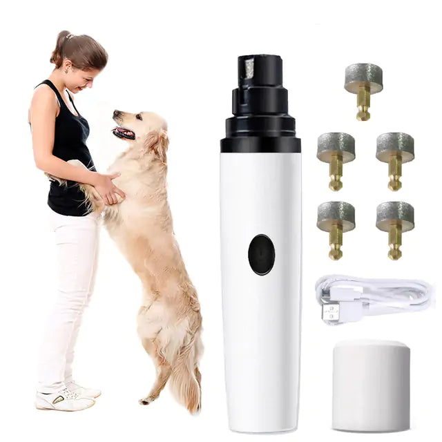 Electric Dog Nail Trimmer: SafeTrim Pro: Electric, Safe, and Gentle for the Paws You Love Most