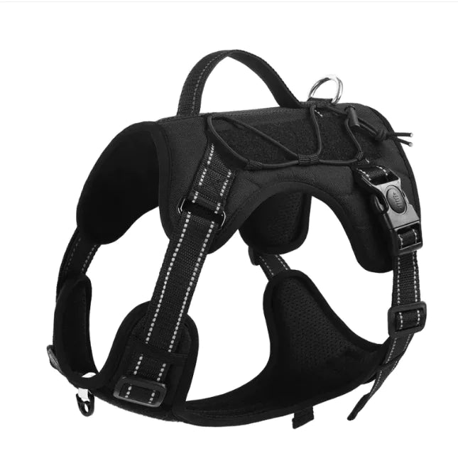Adjustable Pet Harness with Reflective Trim