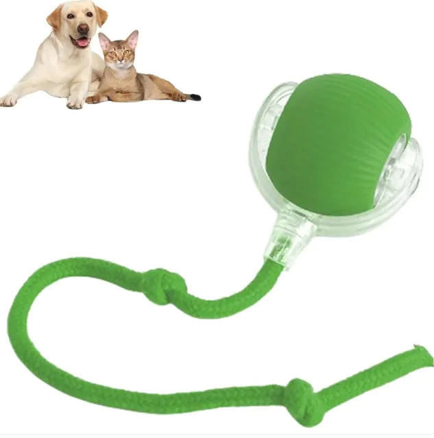Rolling Ball Ball For Dogs Doggie Ball Interactive Dog Smart Ball Toy Interactive Cat Ball Toy. 360 Smart Automatic Rolling Pet Ball