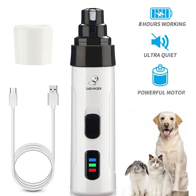 Electric Dog Nail Trimmer: SafeTrim Pro: Electric, Safe, and Gentle for the Paws You Love Most