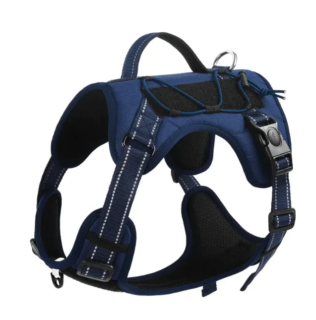 Adjustable Pet Harness with Reflective Trim