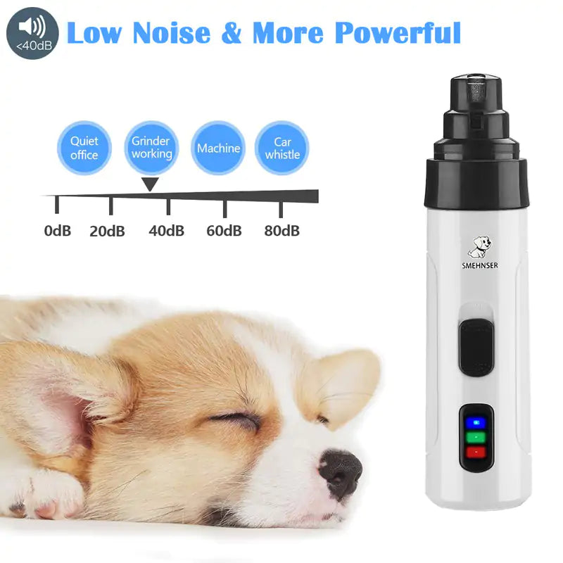 Electric Dog Nail Trimmer: SafeTrim Pro: Electric, Safe, and Gentle for the Paws You Love Most