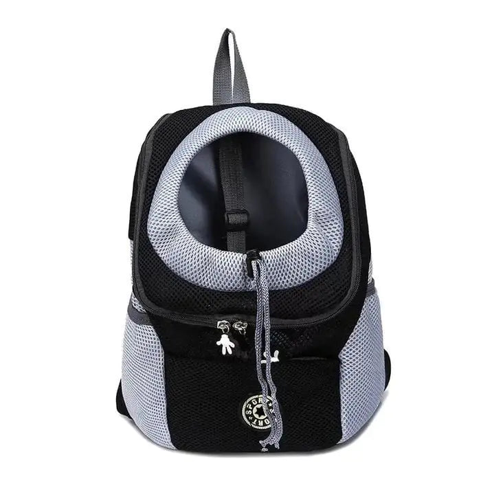 Ventilated dog and cat backpack for outdoor use