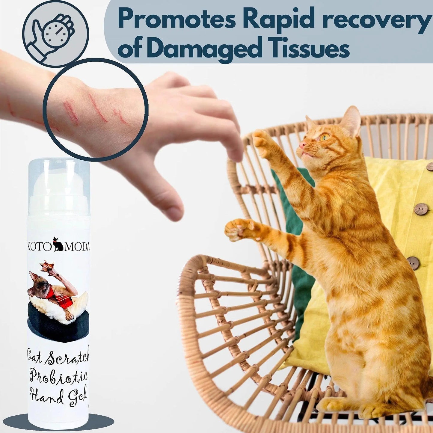 Kitten Care Probiotic Hand Gel 50ml
