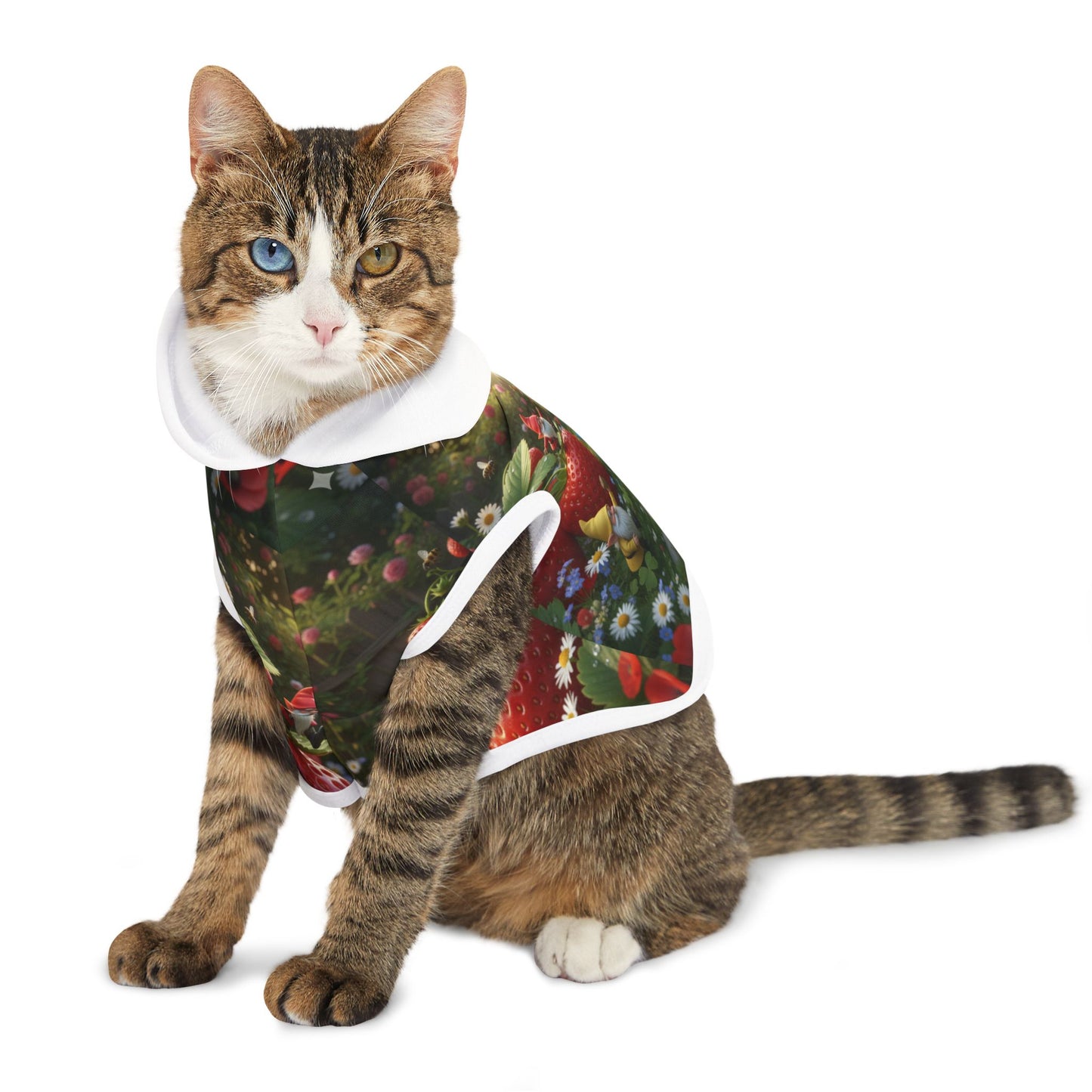 Beautiful natural  Pet Hoodie for Cozy Pets, Funny Dog Sweater, Holiday Pet Outfit, Seasonal Dog Gear, Gnome Lover Gift