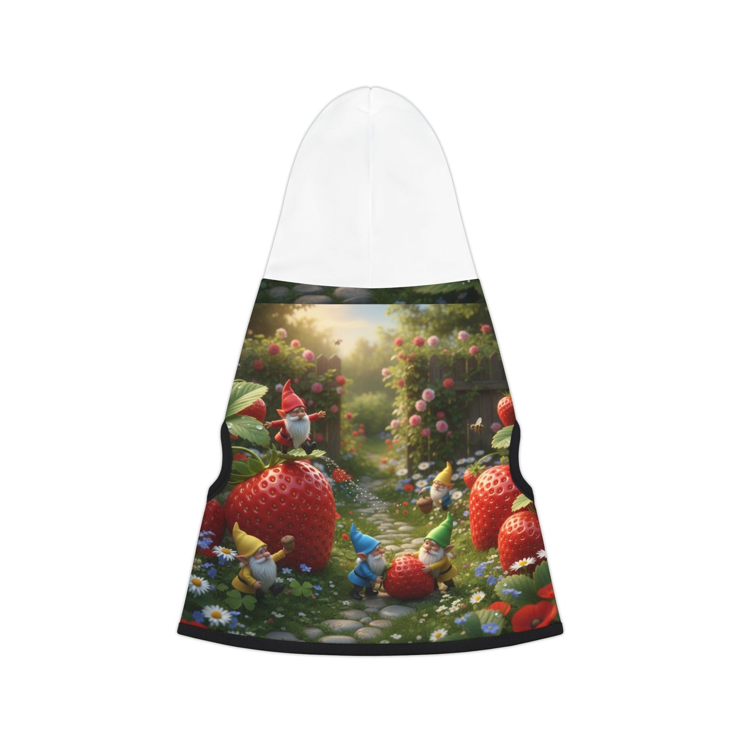 Beautiful natural  Pet Hoodie for Cozy Pets, Funny Dog Sweater, Holiday Pet Outfit, Seasonal Dog Gear, Gnome Lover Gift