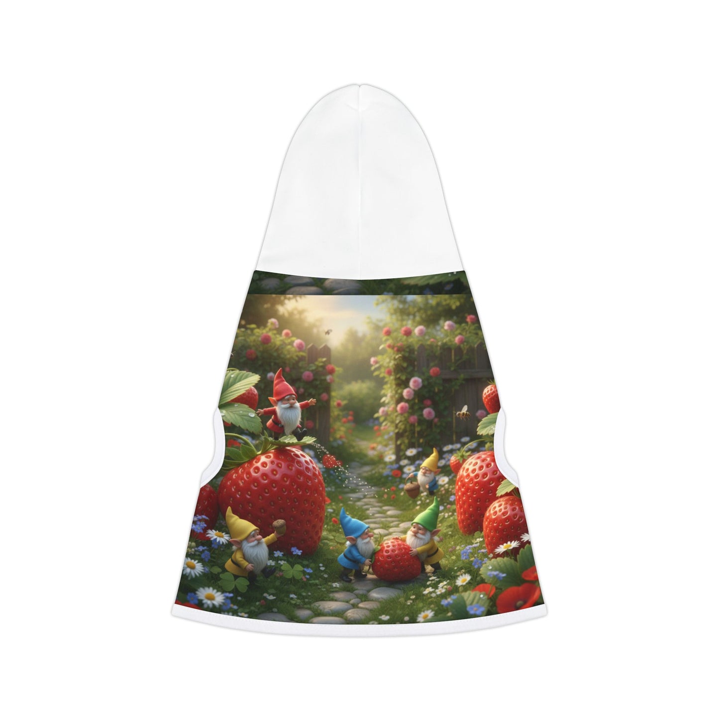 Beautiful natural  Pet Hoodie for Cozy Pets, Funny Dog Sweater, Holiday Pet Outfit, Seasonal Dog Gear, Gnome Lover Gift