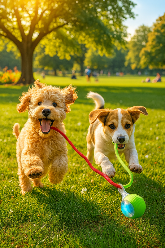 Smart Rolling Ball Toy for Dogs & Cats – Automatic & Fun