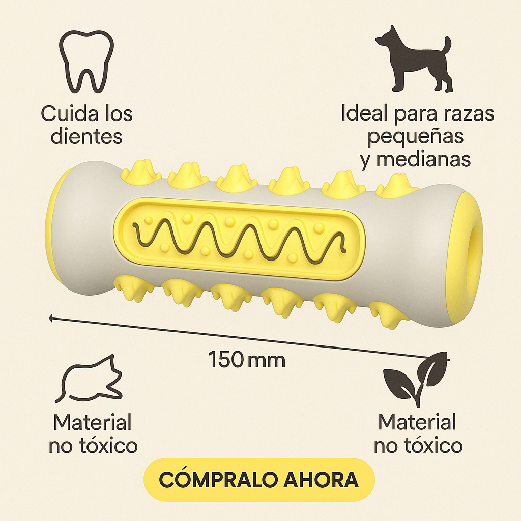 Pet Dog Chew Toy Molar Toothbrush