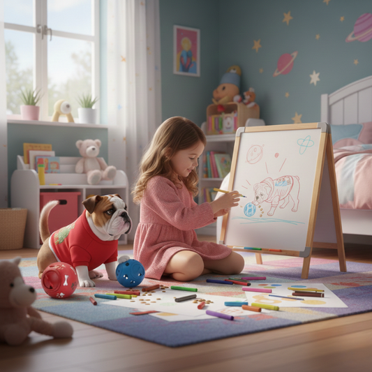 Ball –Pet Toy  Durable & Safe Play Bite-Resistant Spherical Rubber