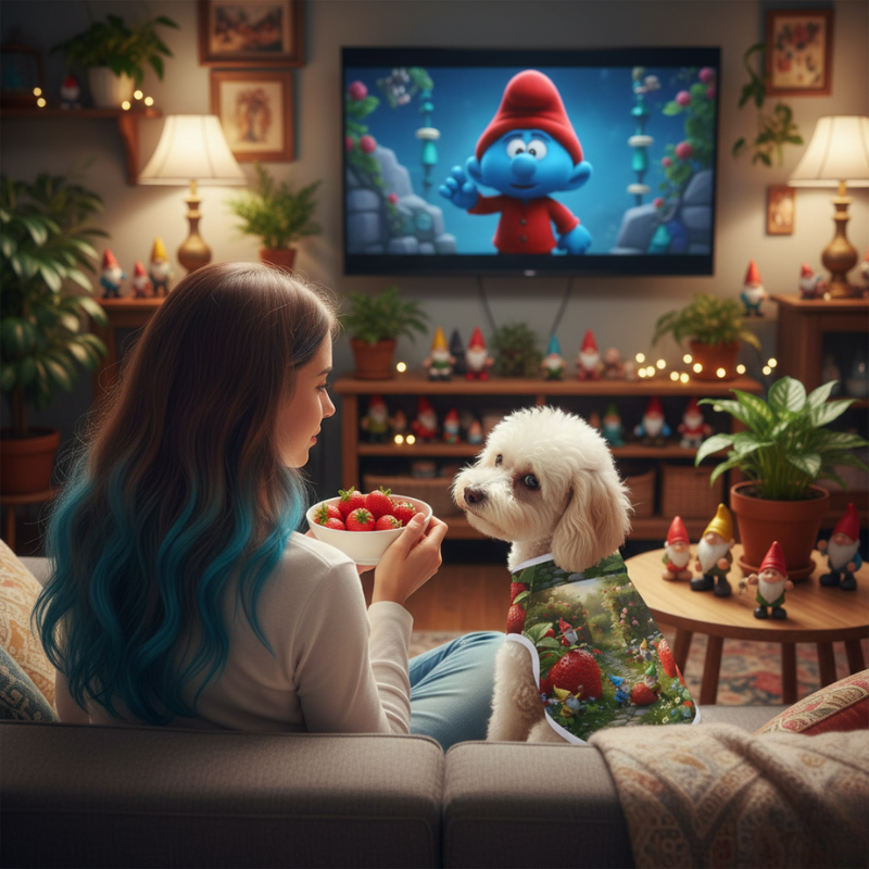 Beautiful natural  Pet Hoodie for Cozy Pets, Funny Dog Sweater, Holiday Pet Outfit, Seasonal Dog Gear, Gnome Lover Gift