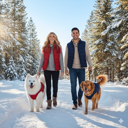 Thickened Warm Cotton Coat Dog Vest for Autumn/Winter