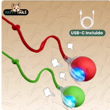 Rolling Ball Ball For Dogs Doggie Ball Interactive Dog Smart Ball Toy Interactive Cat Ball Toy. 360 Smart Automatic Rolling Pet Ball