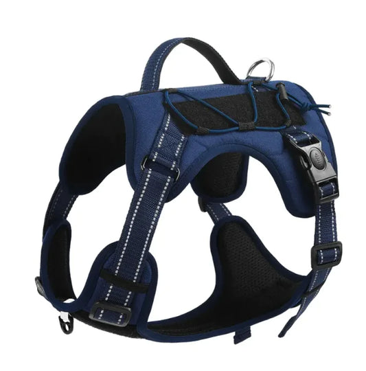 Adjustable Pet Harness with Reflective Trim