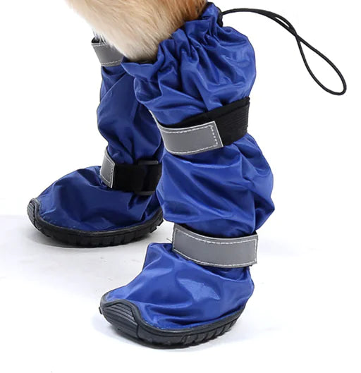 adjustable strap pet shoes for dogs winter boots