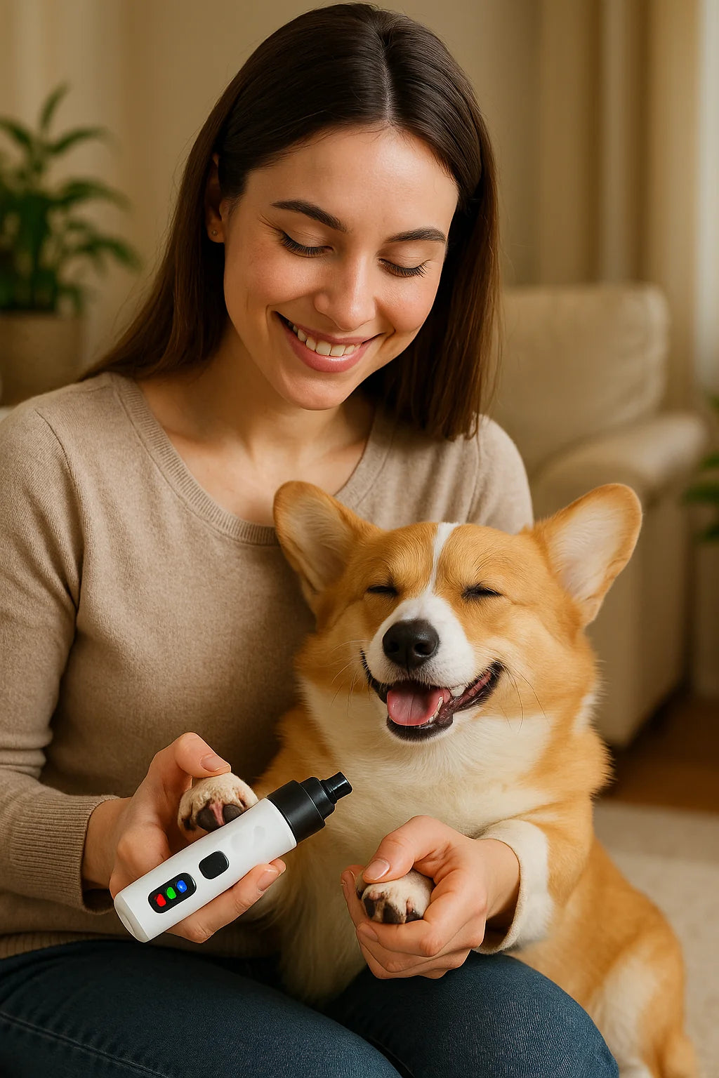 Electric Dog Nail Trimmer: SafeTrim Pro: Electric, Safe, and Gentle for the Paws You Love Most