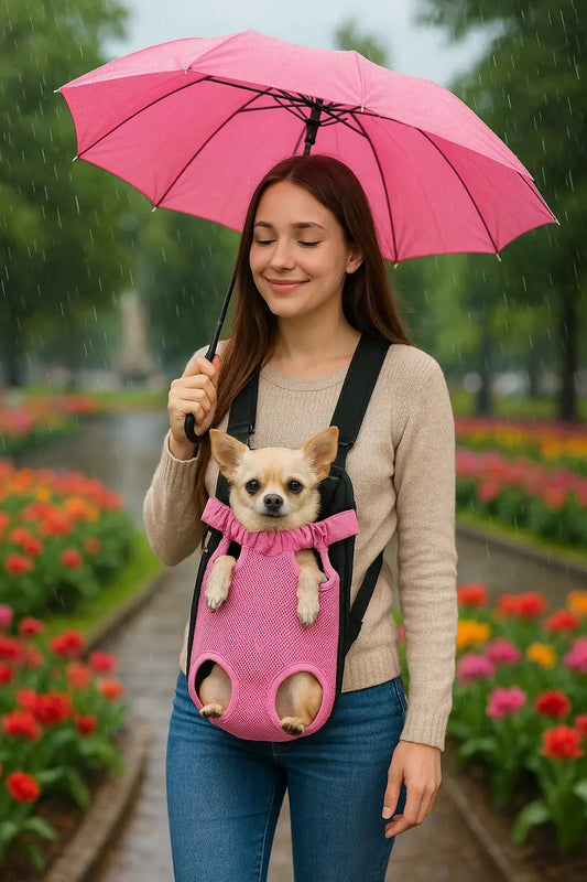Take Your Pet Everywhere – Hands-Free Comfort & Security!