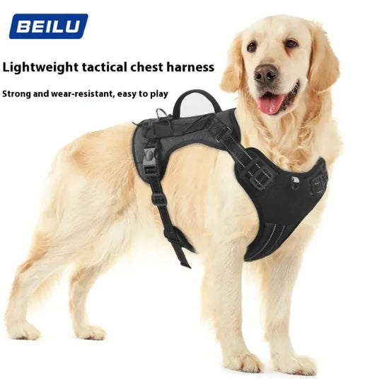 Adjustable Pet Harness with Reflective Trim